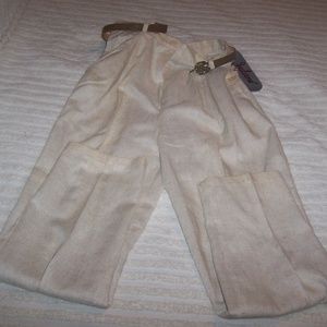NWT Julane Pleated Womens  Pants Vintage